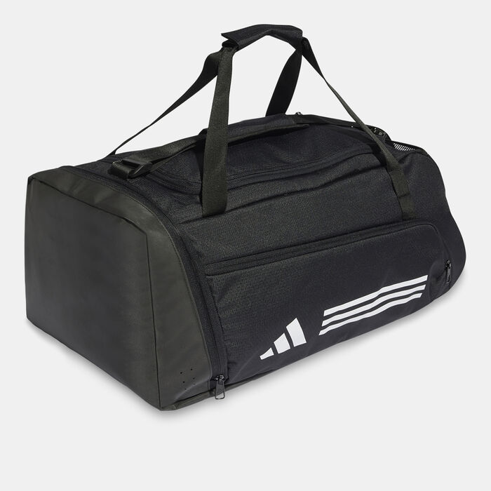 adidas Men's Essentials 3-Stripes Duffel Bag Black image number 2