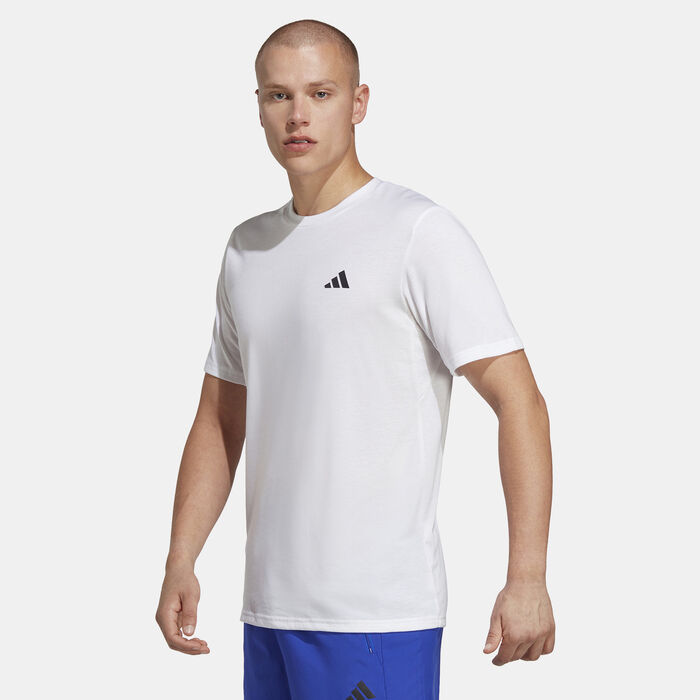 adidas Men's Train Essentials Comfort Training T-Shirt White image number 0