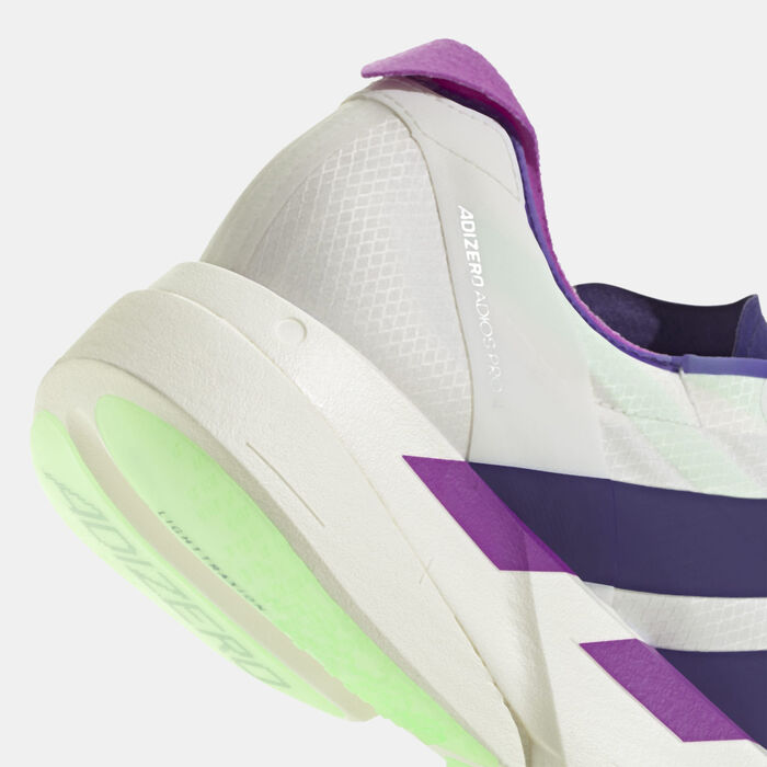 adidas Men's Adizero Adios Pro 4 Running Shoes White image number 5