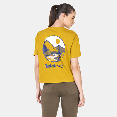 Timberland Women's Timberfresh Graphic T-Shirt Yellow