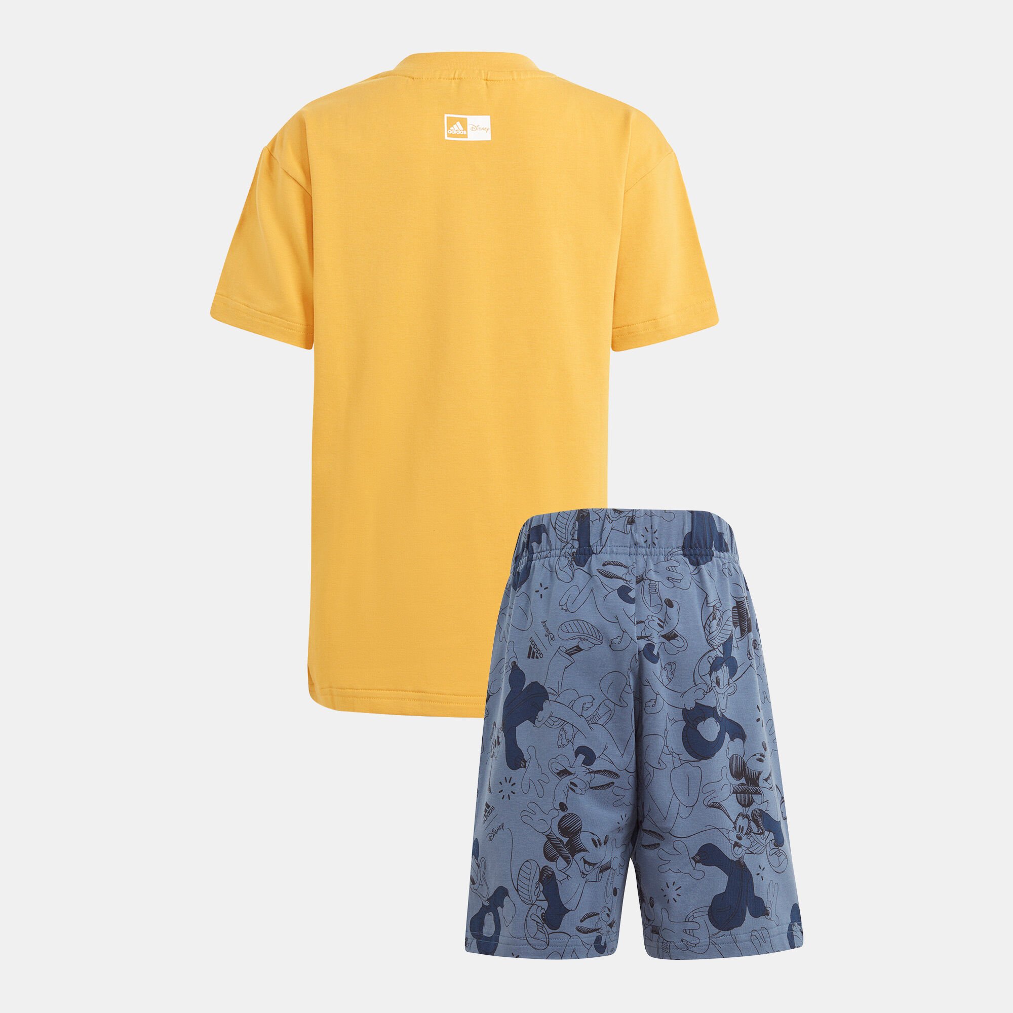 Yellow adidas set top