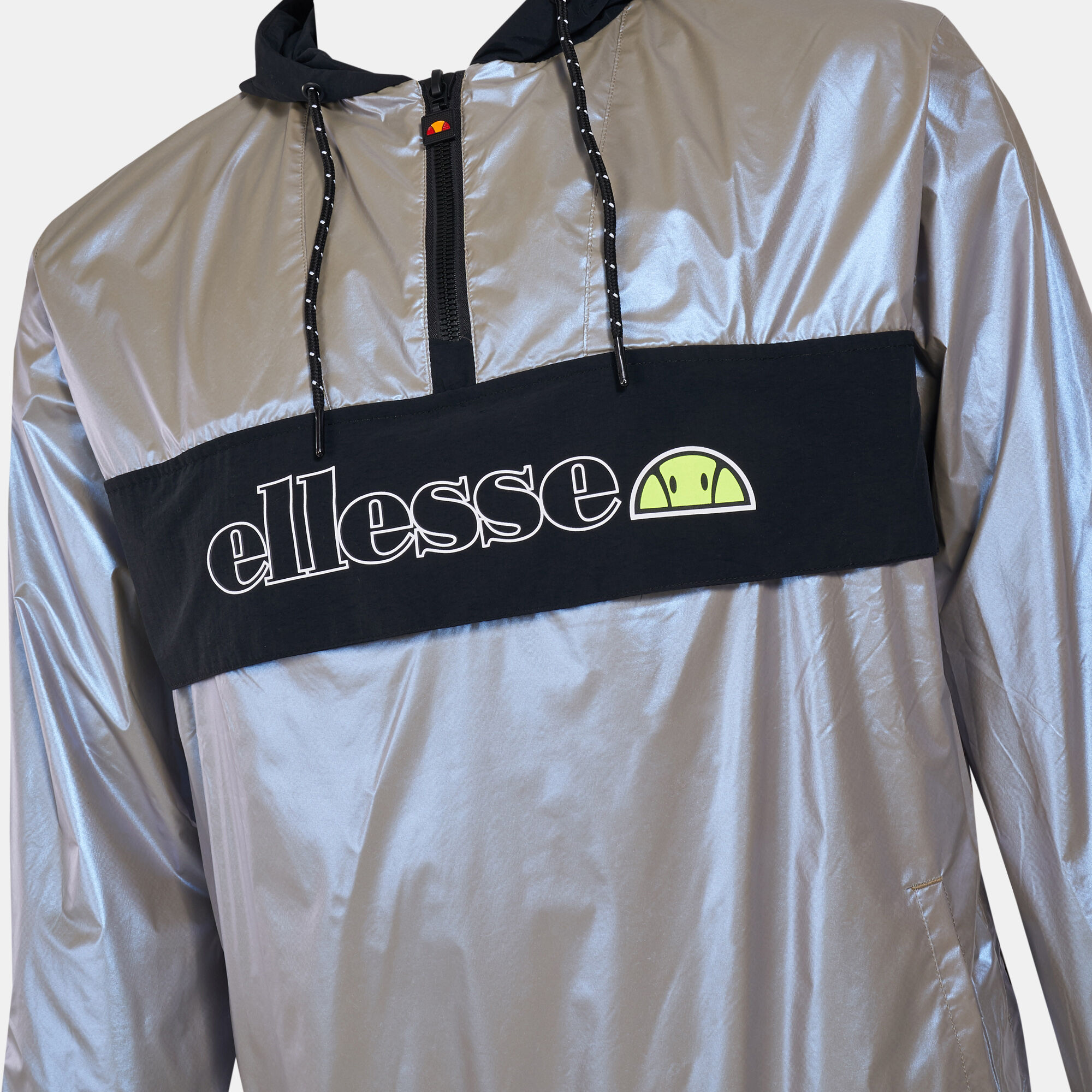Ellesse tape lightweight best sale reflective jacket junior