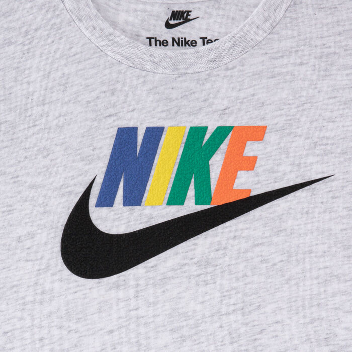Nike Kids' Club Family T-Shirt Grey image number 4