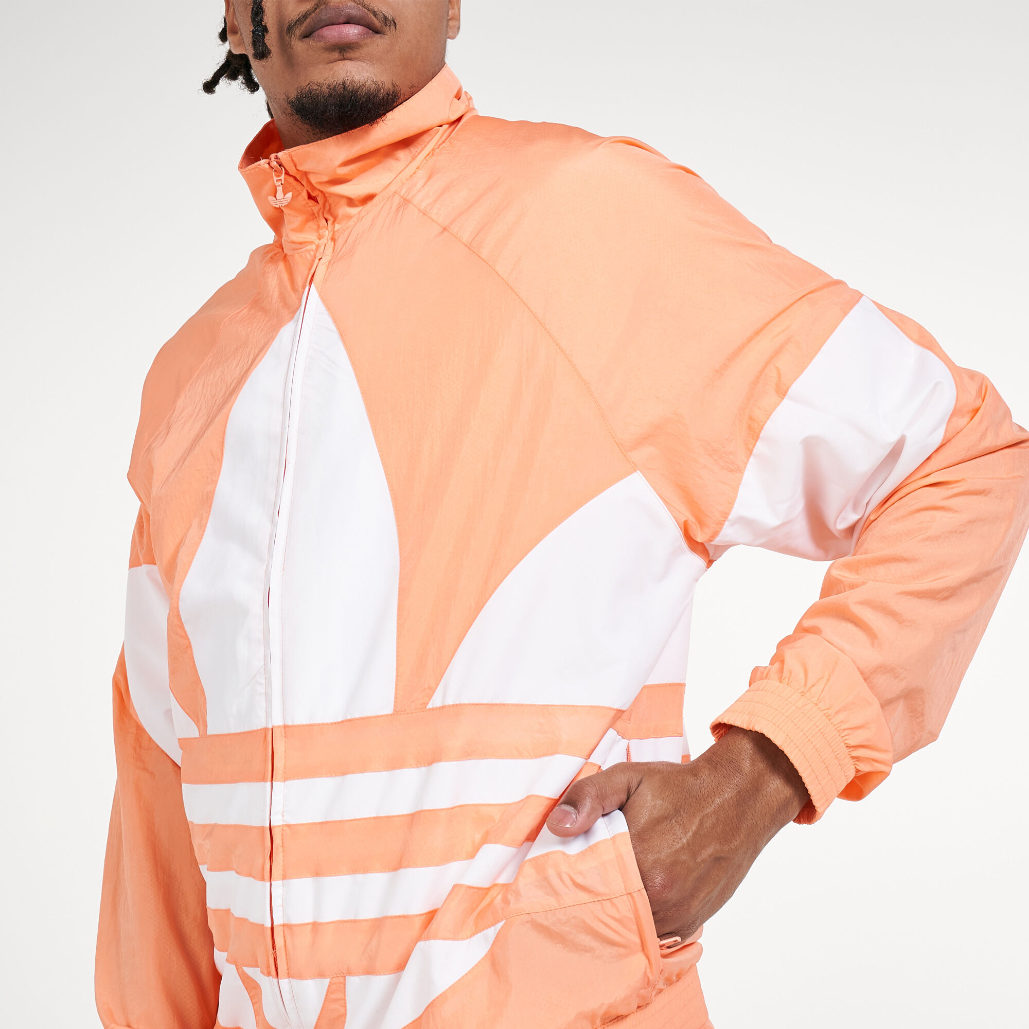 Adidas originals graphic heavy top jacket