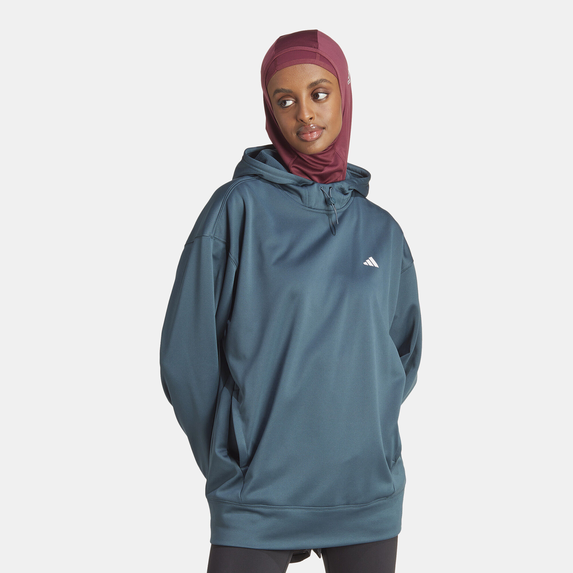 Adidas blue hoodie women's shop