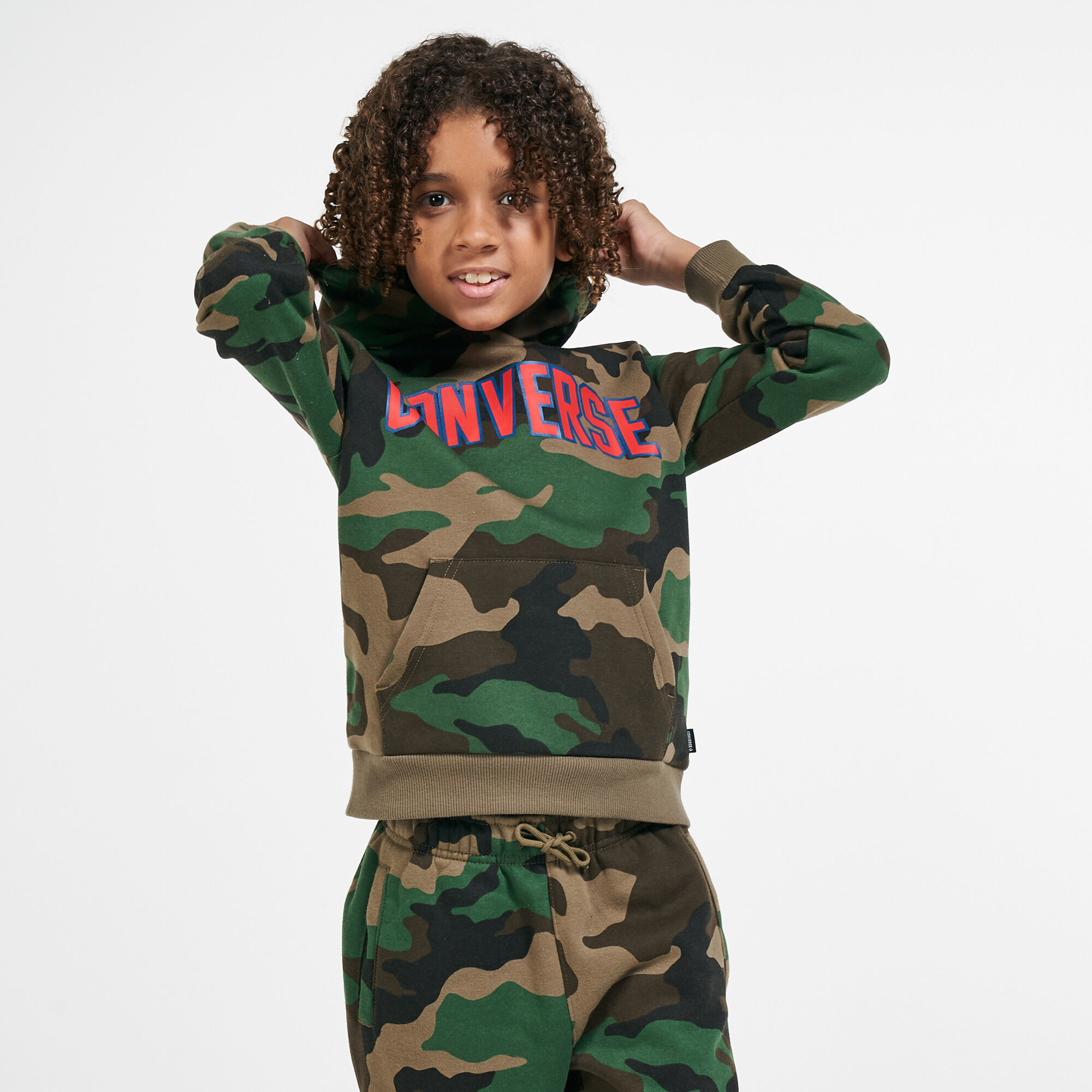 Converse Kids Collegiate Camo Hoodie Younger Kids in Kuwait SSS