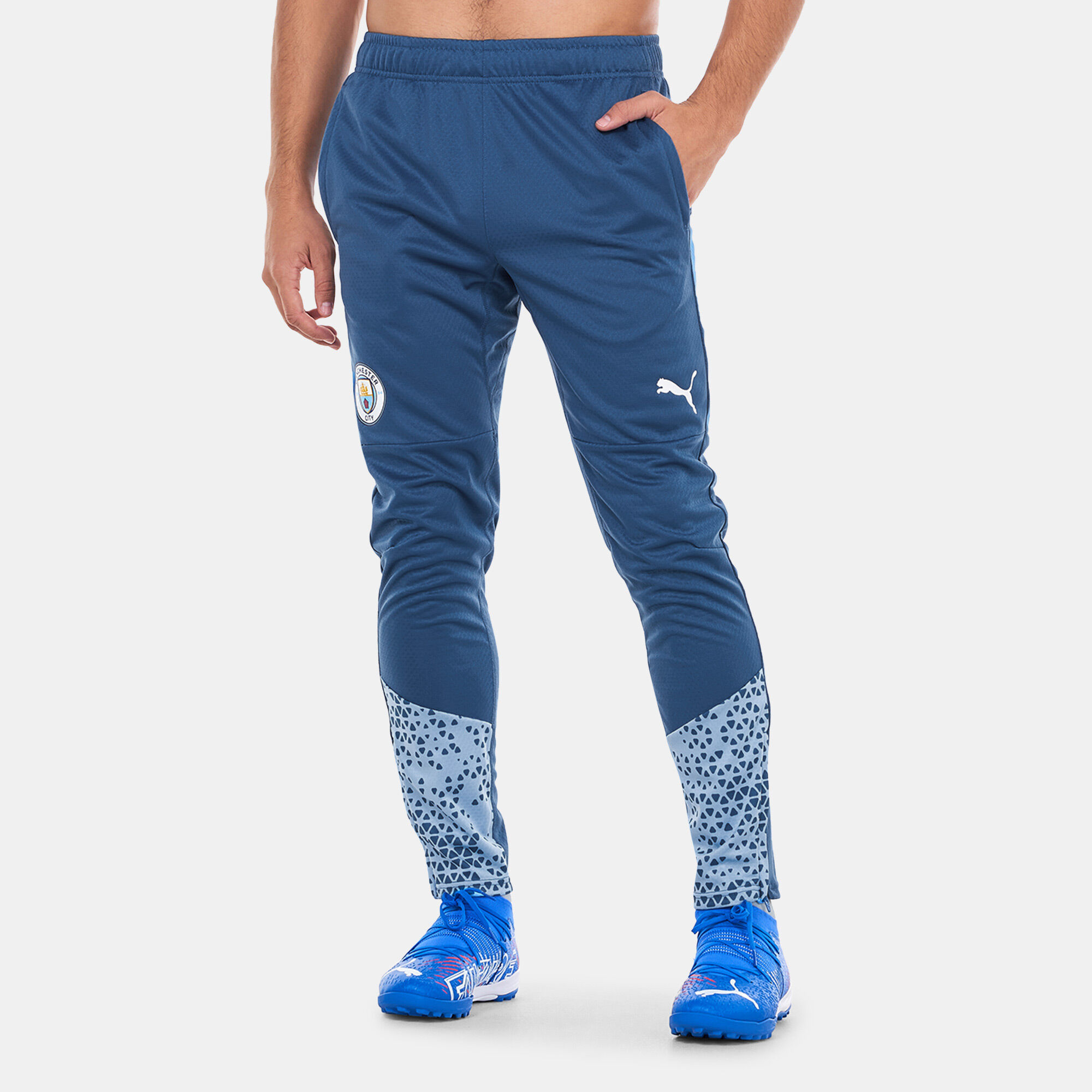 Men s Manchester City F.C. Training Pants Blue PUMA in Kuwait SSS