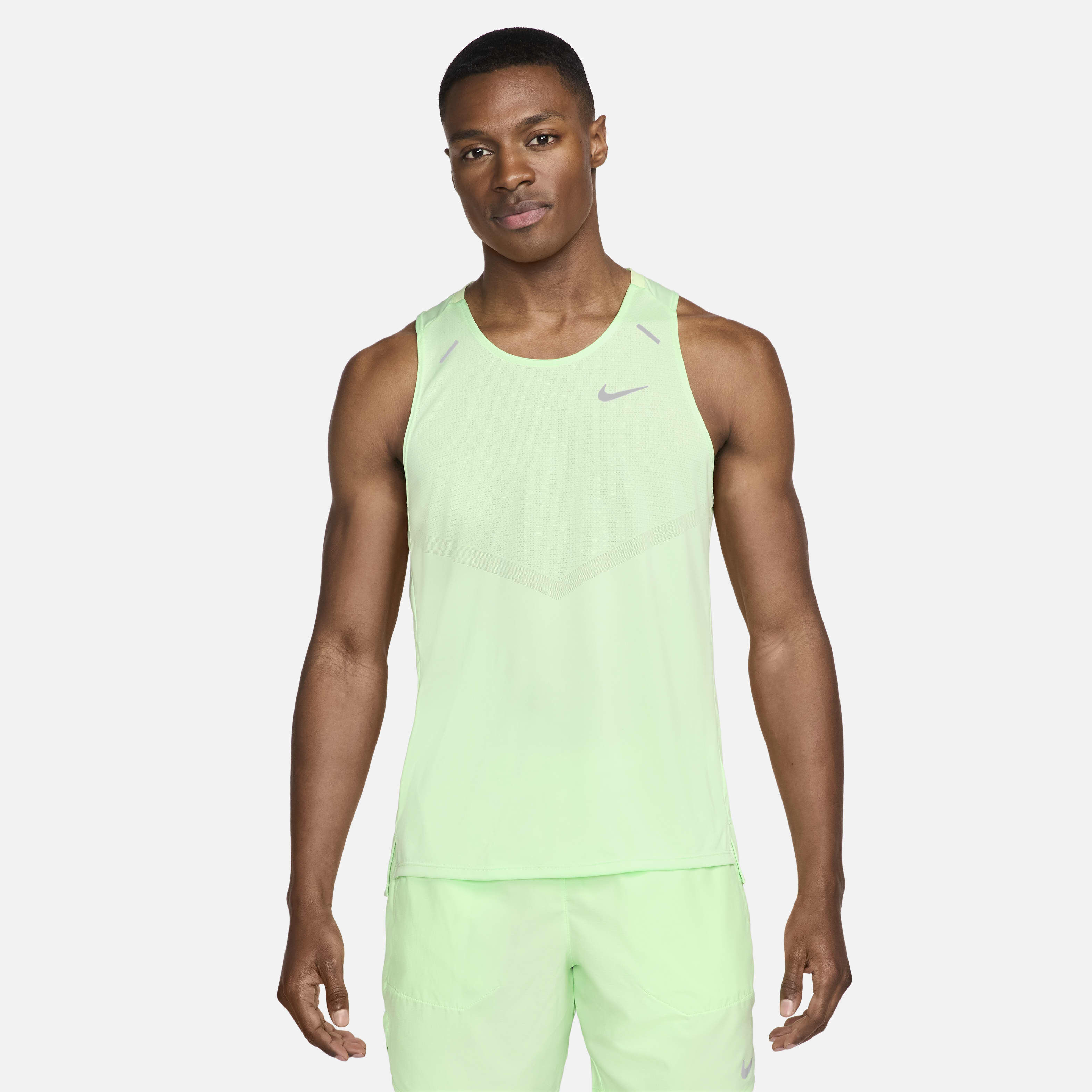 Men s Rise 365 Dri FIT Running Tank Top Green Nike in Kuwait SSS