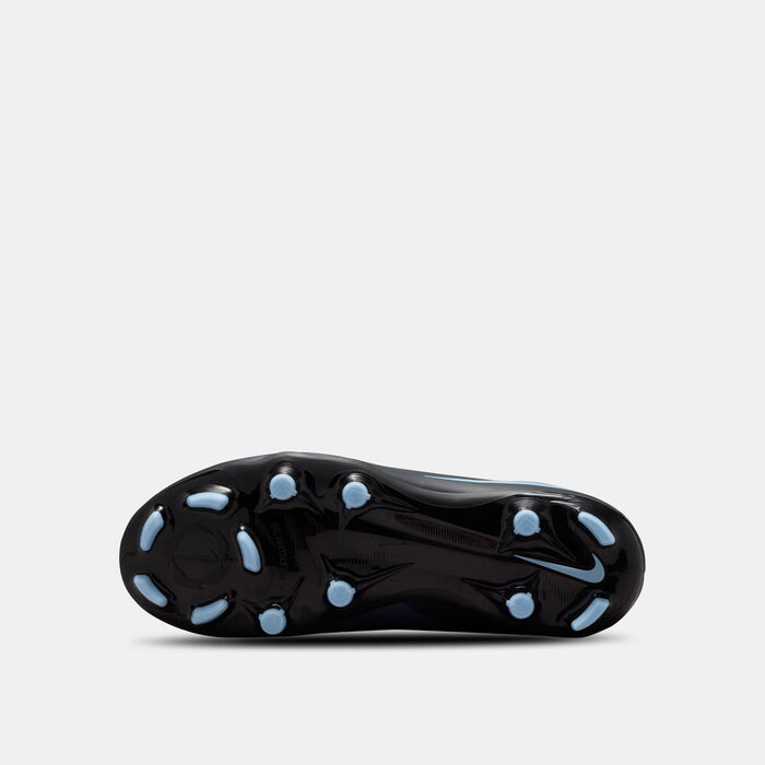 Nike Kids' Phantom 6 Low Academy Multi-Ground Football Shoes Grey image number 3