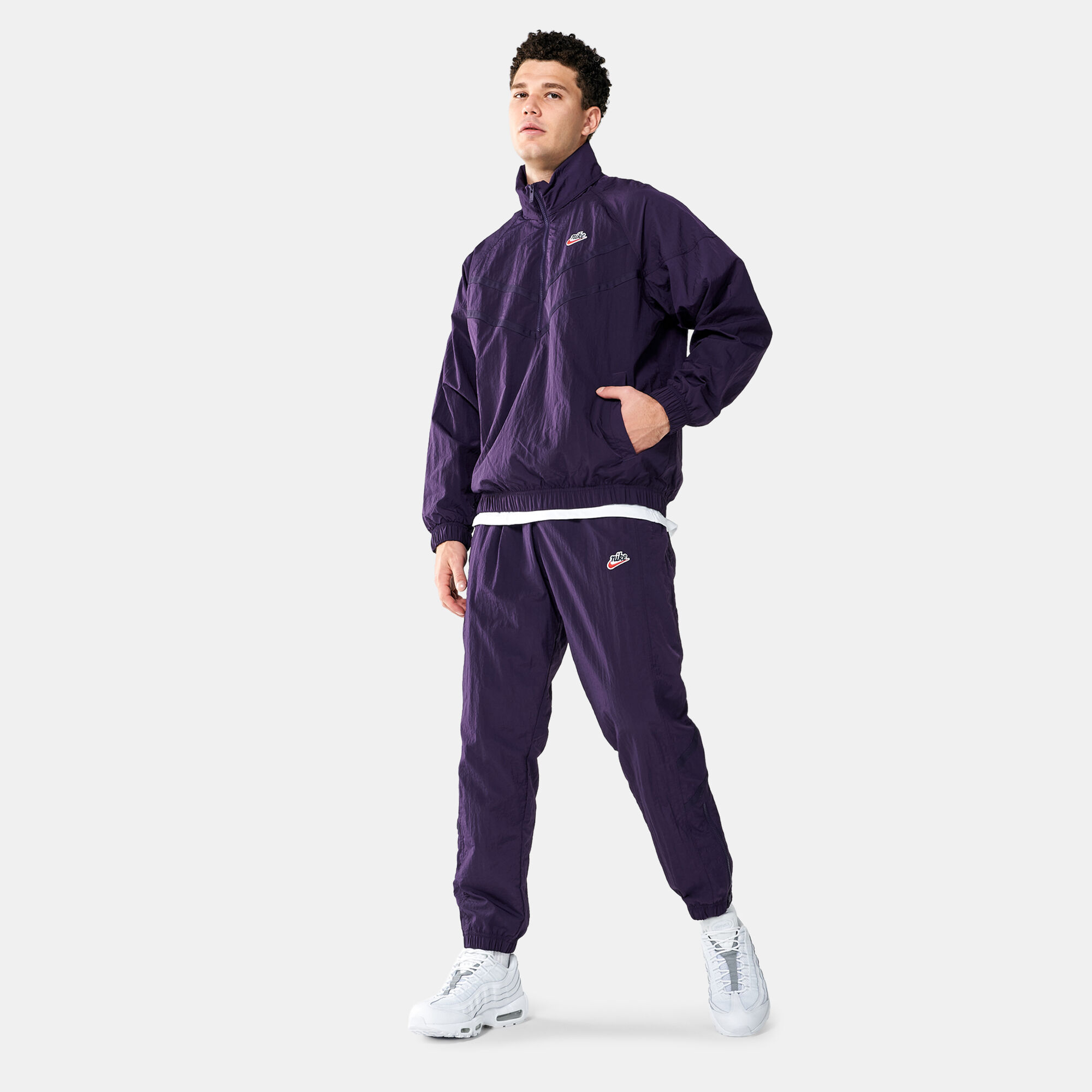 Nike top windrunner purple