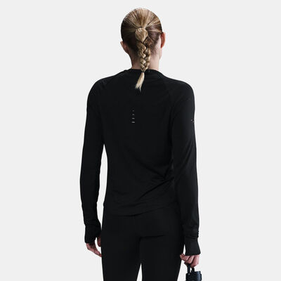 Nike Women's Swift Dri-FIT UV Running Top Black