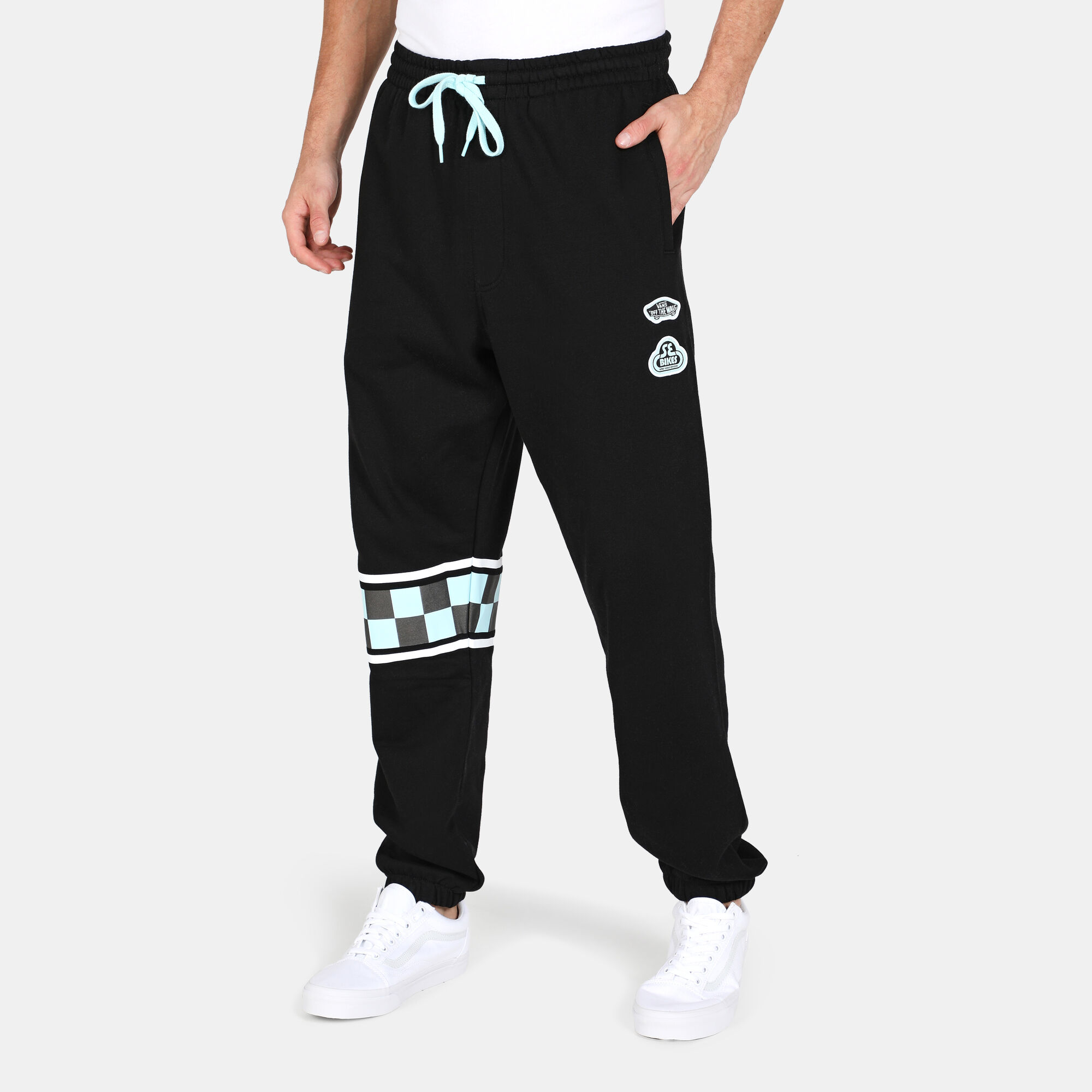Buy Vans Men s X SE Bikes Fleece Pants Black in Kuwait SSS