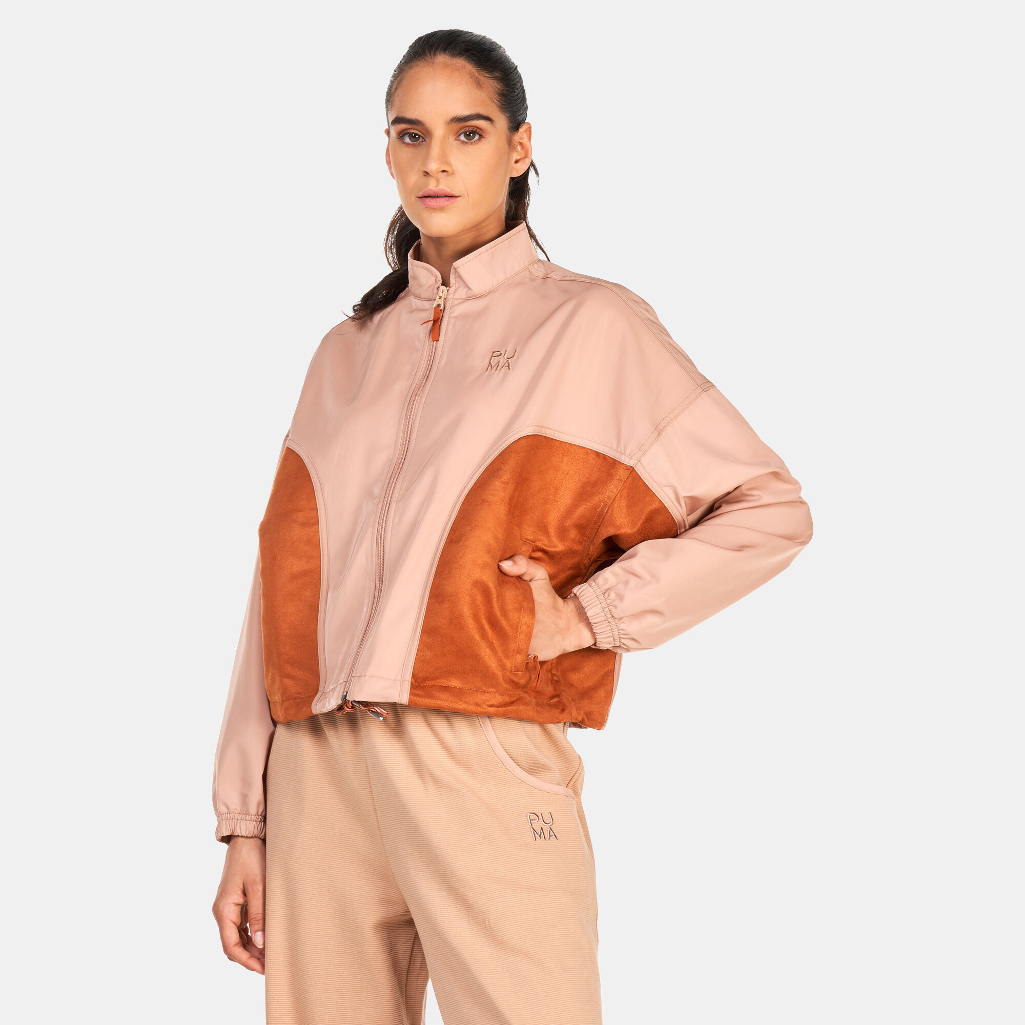 Puma woven jacket clearance