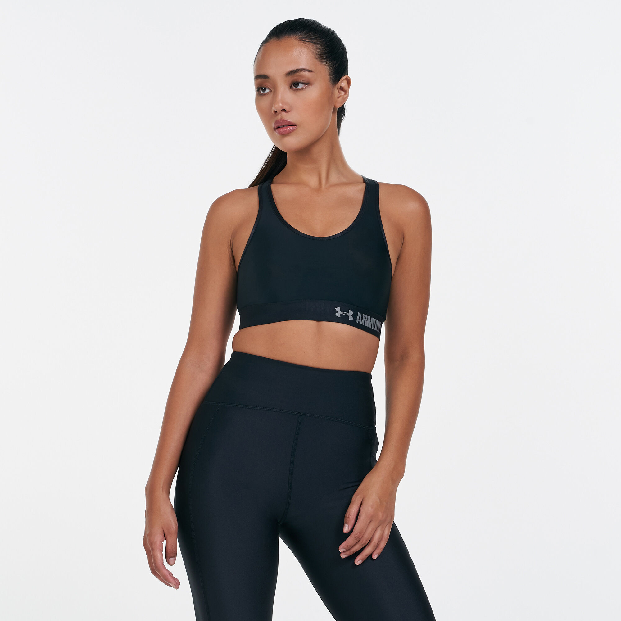 Under armour women's mid sports bra outlet