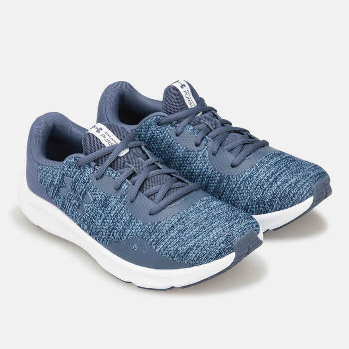 Under Armour Women's UA Charged Pursuit 3 Twist Running Shoe White image number 2