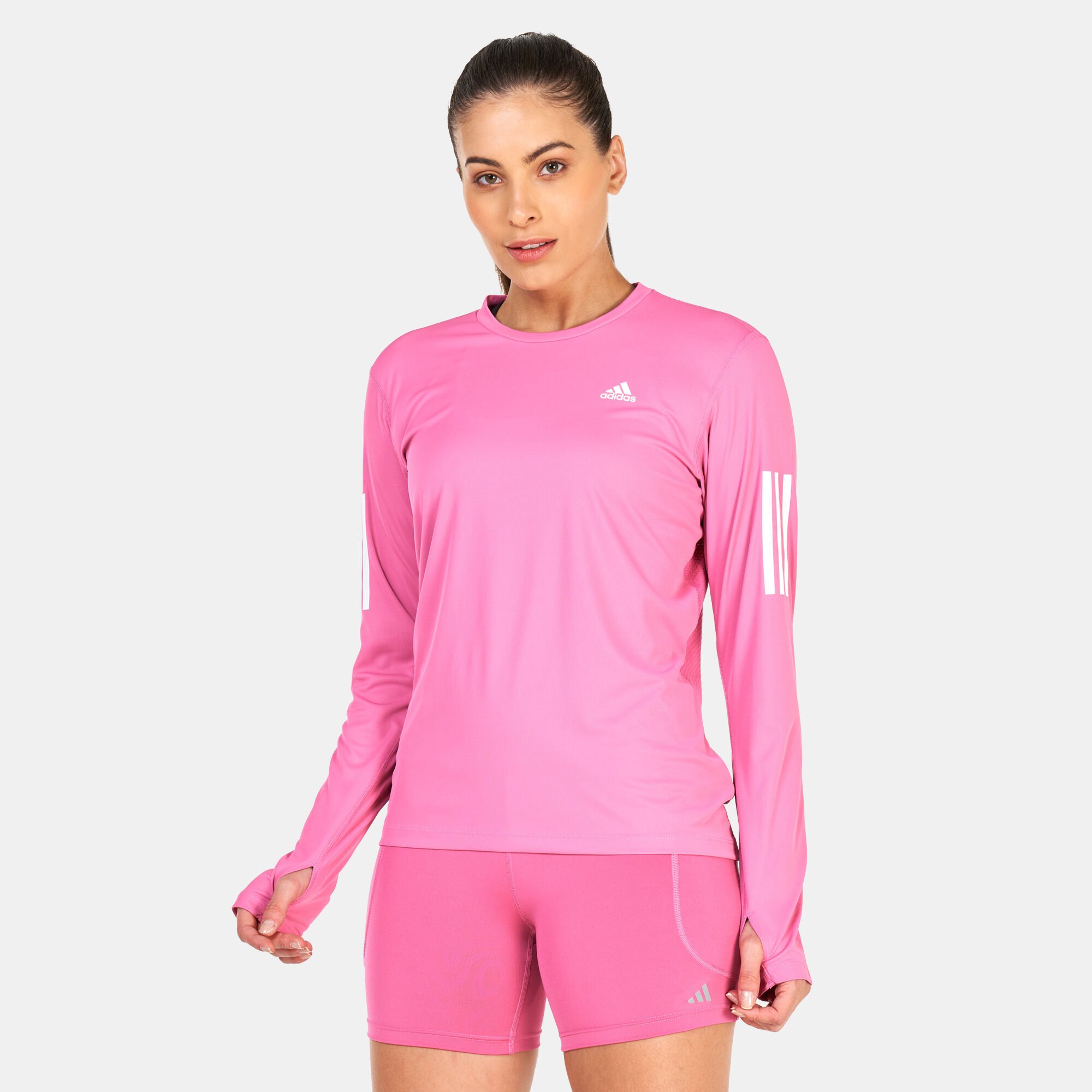 Adidas long sleeve t shirt womens sales