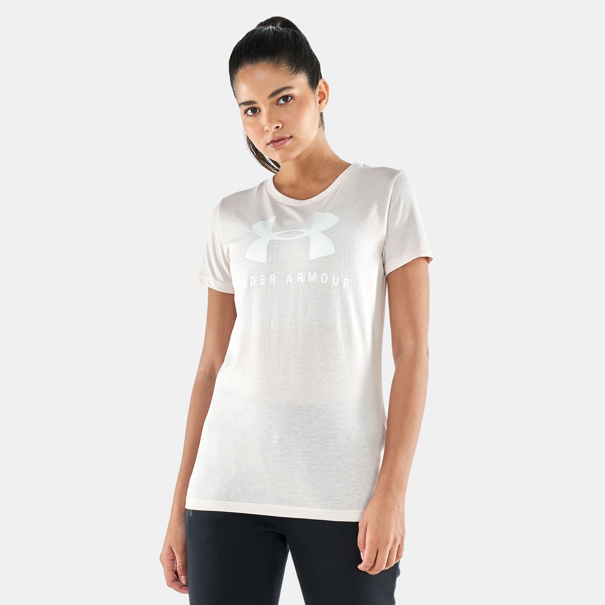 Buy Under Armour Women s UA Graphic Sportstyle Classic Crew T