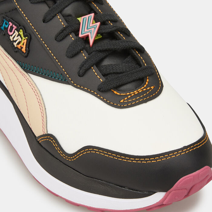 PUMA Women's Cruise Rider Badge Shoe Black image number 4