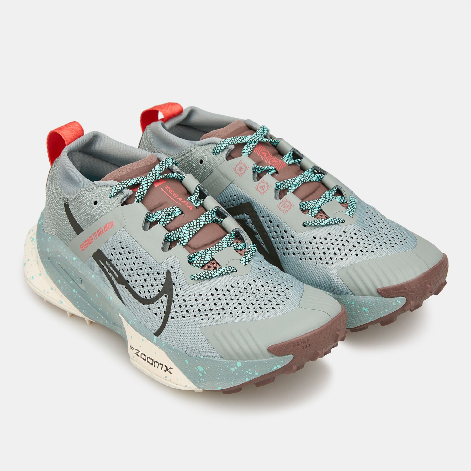 Shop Nike Women's Zegama Trail Running Shoe Green Online in Kuwait