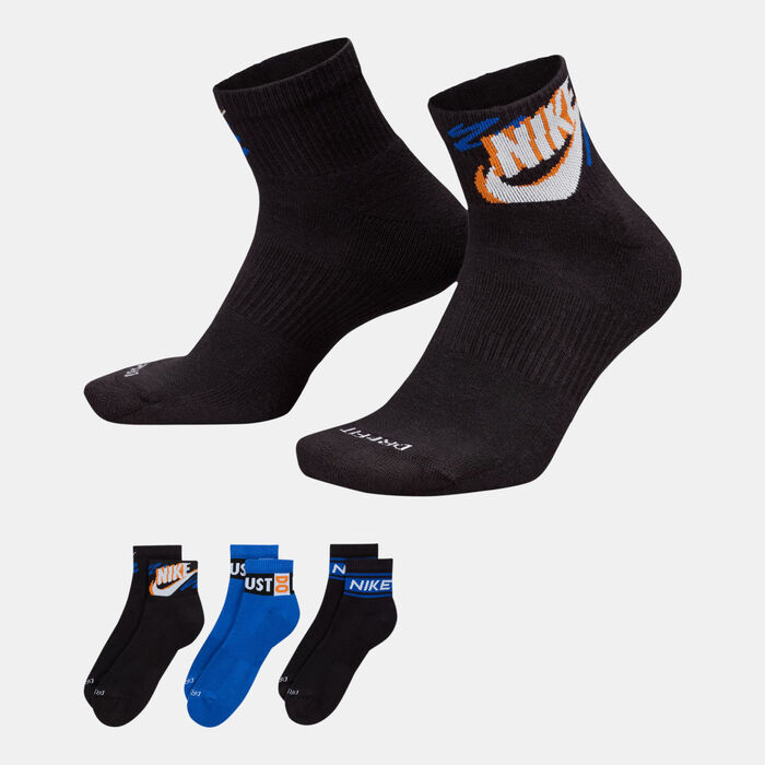 Nike Everyday Plus Ankle Socks (3 Pairs) Multi image number 0