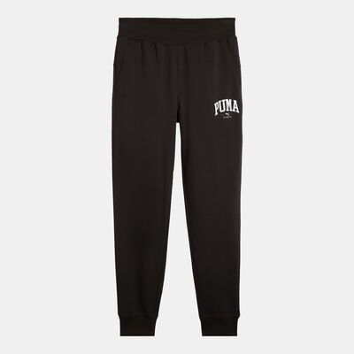 PUMA Men's Squad Logo Sweatpants Black
