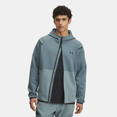 Under Armour Men's Unstoppable Fleece Full-Zip Hoodie Blue