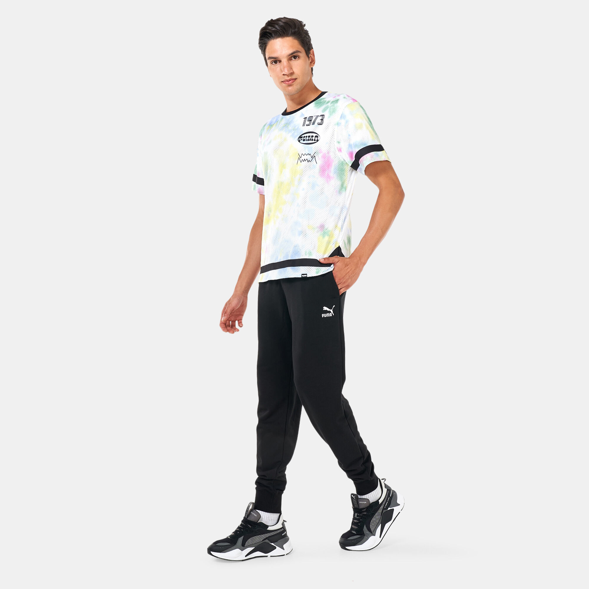Puma cuffed sale sweatpants