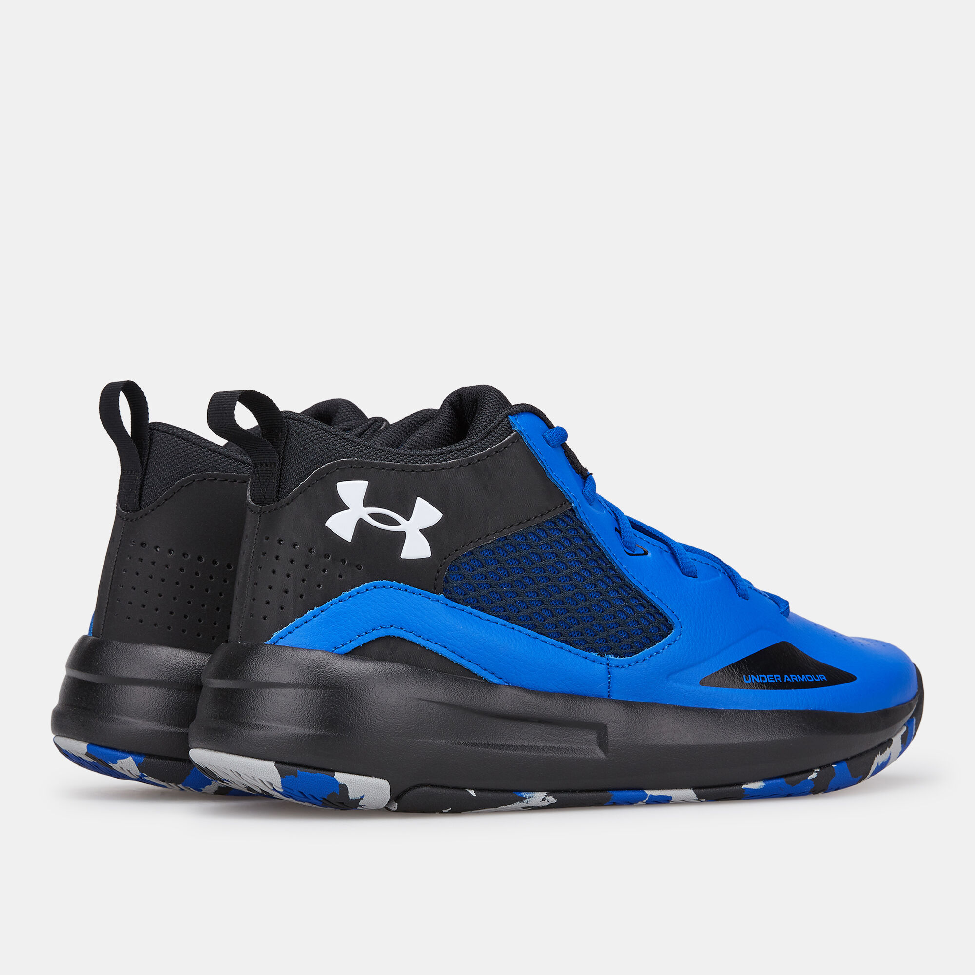 Buy Under Armour Lockdown 5 Basketball Shoe Blue in Kuwait SSS