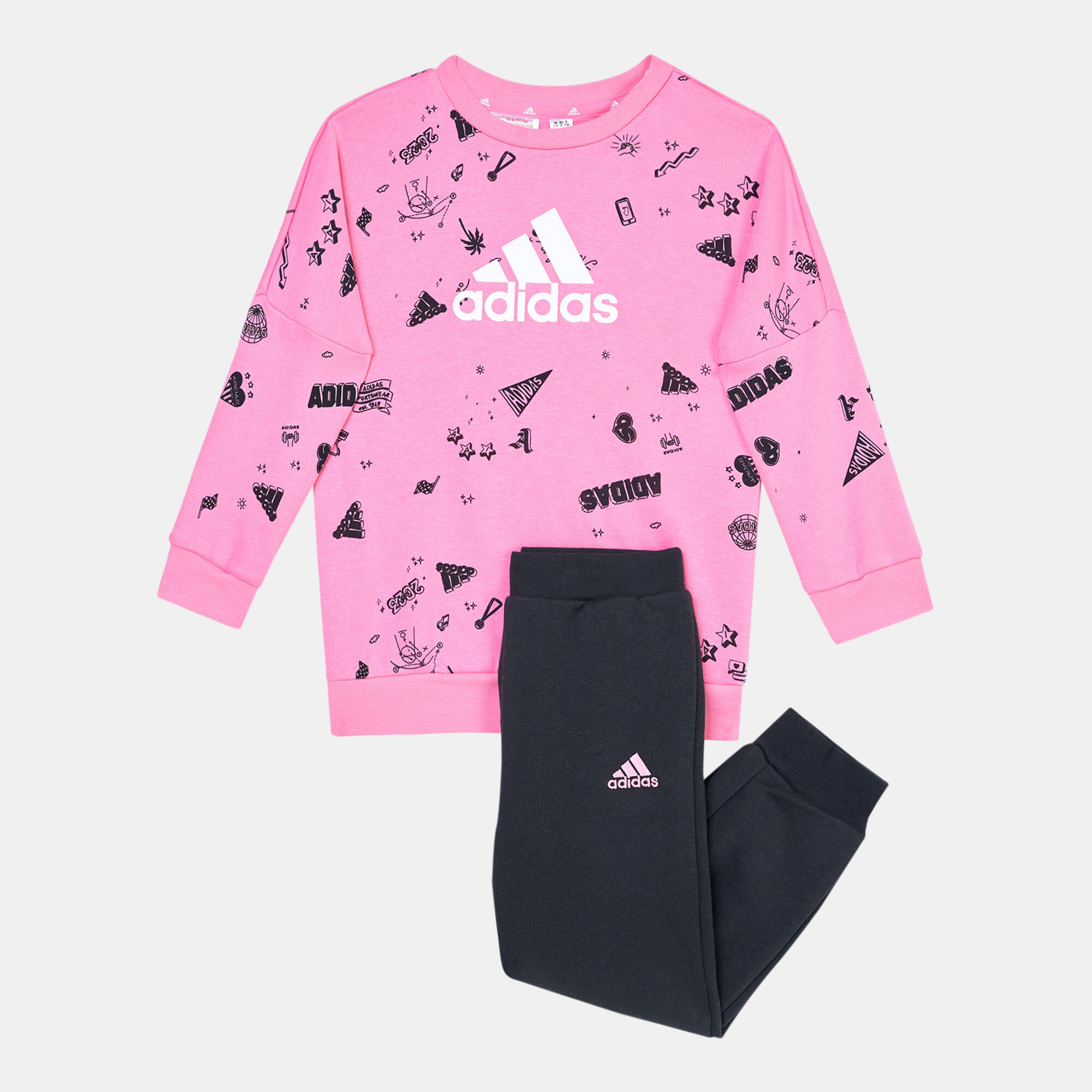 Buy adidas Kids Brand Love Sweatshirt Set Multi in Kuwait SSS