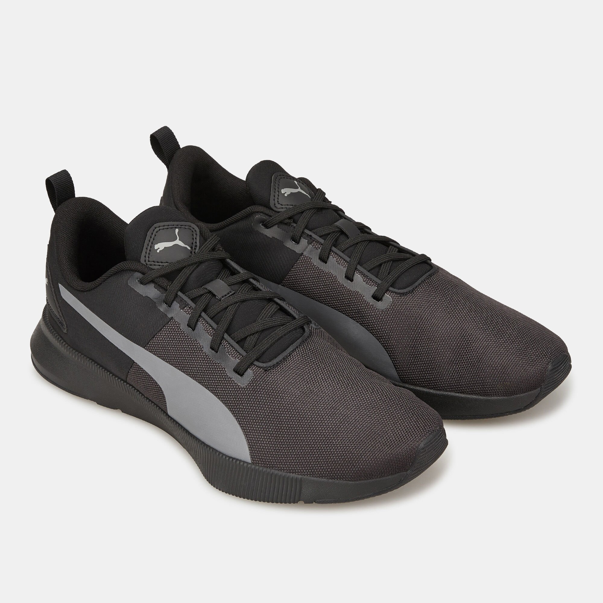 Men s FLYER Runner Mesh Running Shoe Black PUMA in Kuwait SSS
