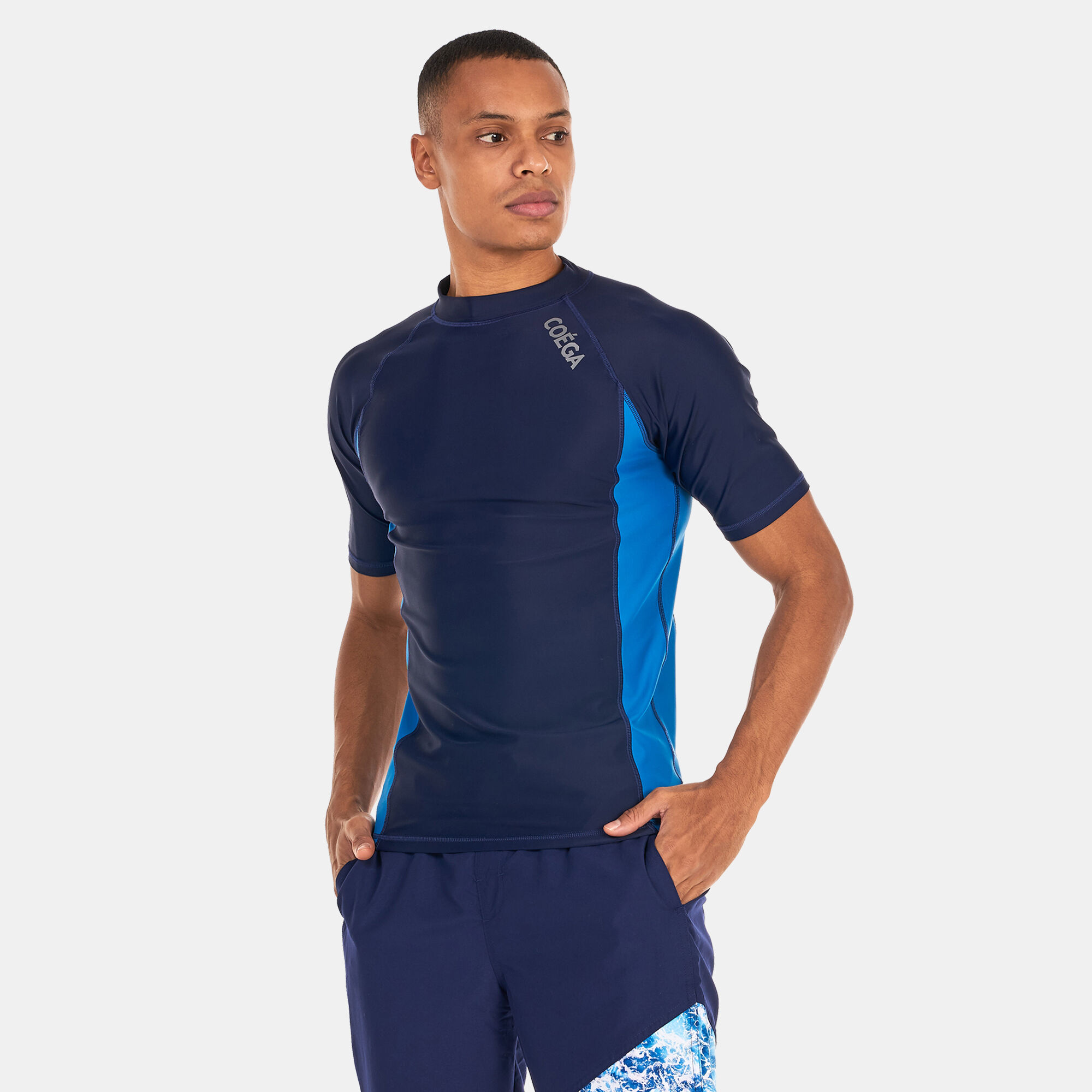 Mens rash guard short sleeve discount