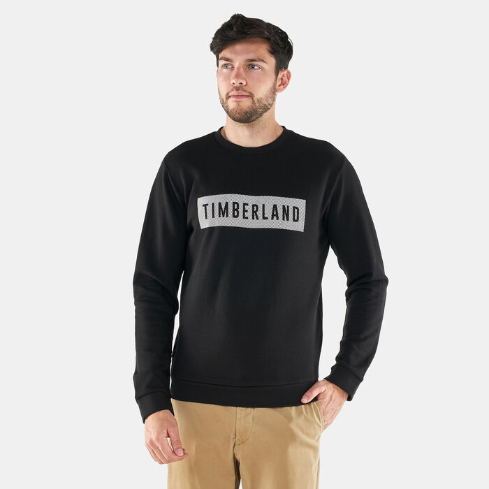 Timberland Men's Oyster River Brand Carrier Sweatshirt Black image number 0