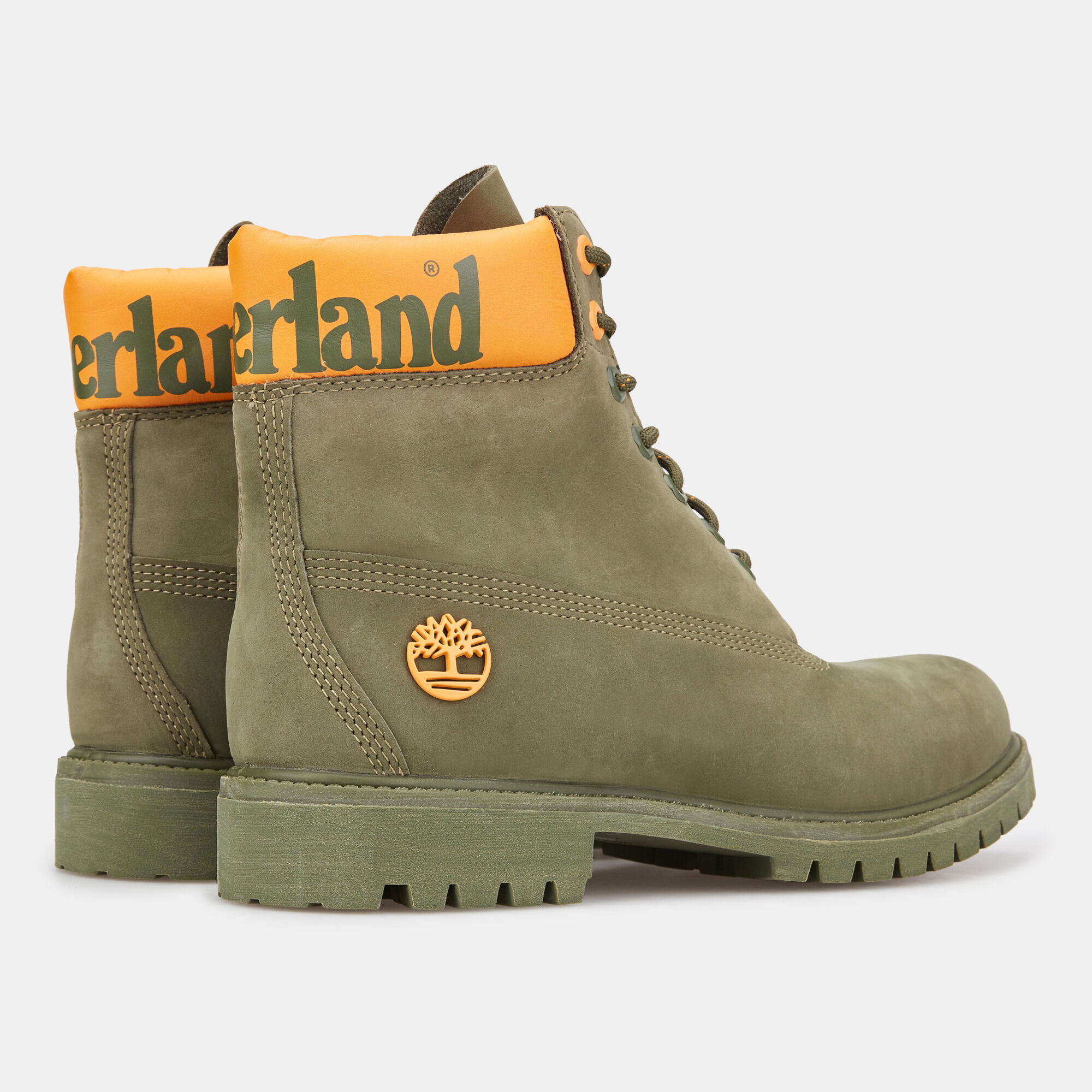 Timberland 6 inch double collar boots top
