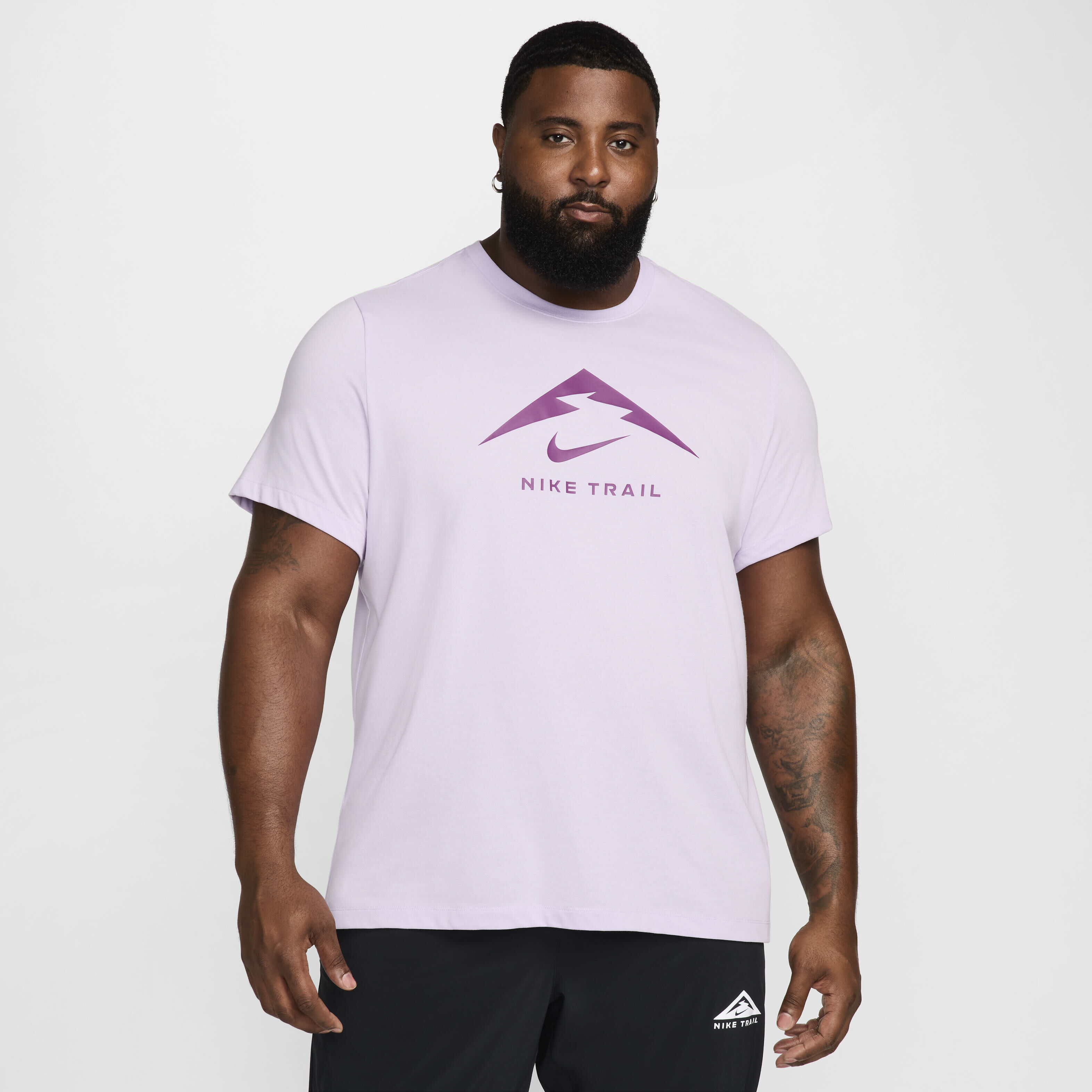 Nike trail running shirt top