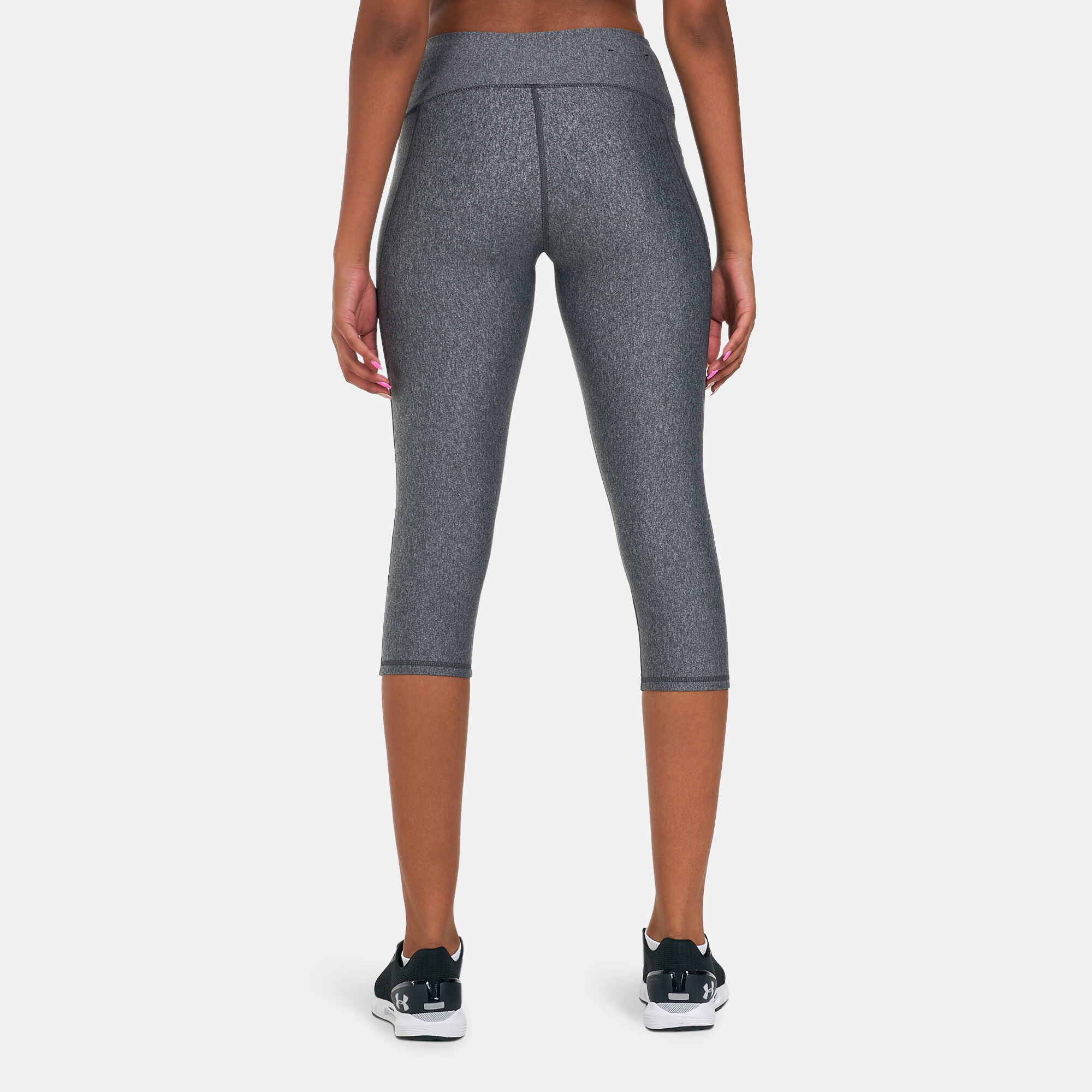 Grey capri leggings hot sale