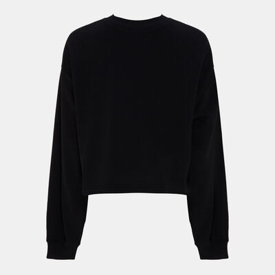 New Balance Women's Coastal Fleece Sweatshirt Black