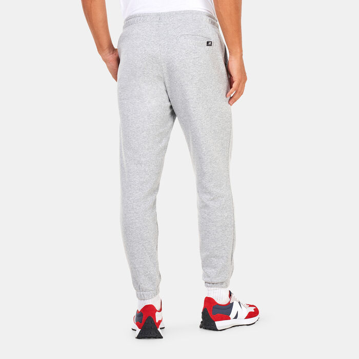 New Balance Men's NB Essentials Stacked Rubber Pack Sweatpants Grey image number 1
