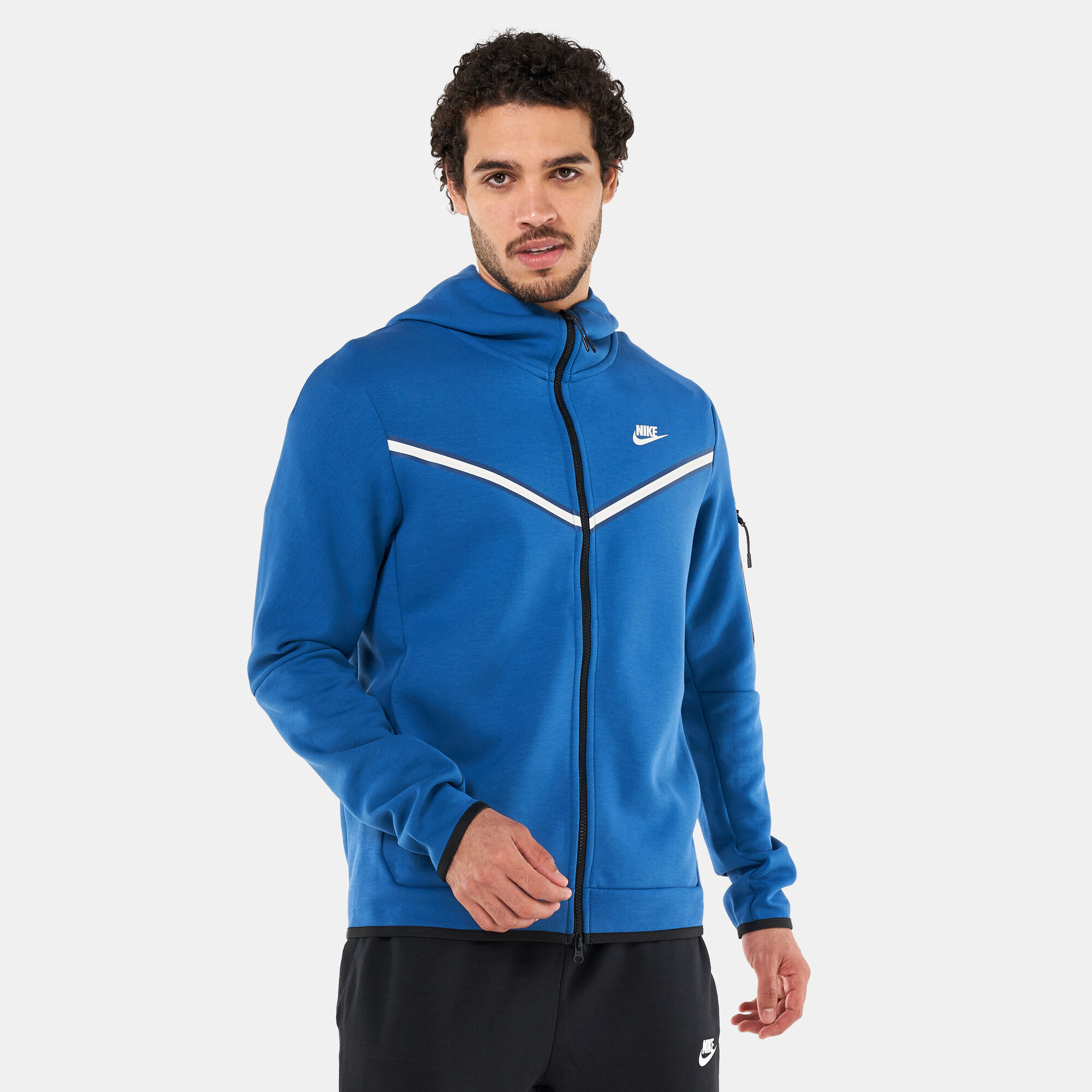 Nike tape fleece full zip hoodie online