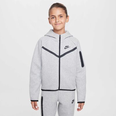 Nike Kids' Sportswear Tech Fleece Hoodie Grey