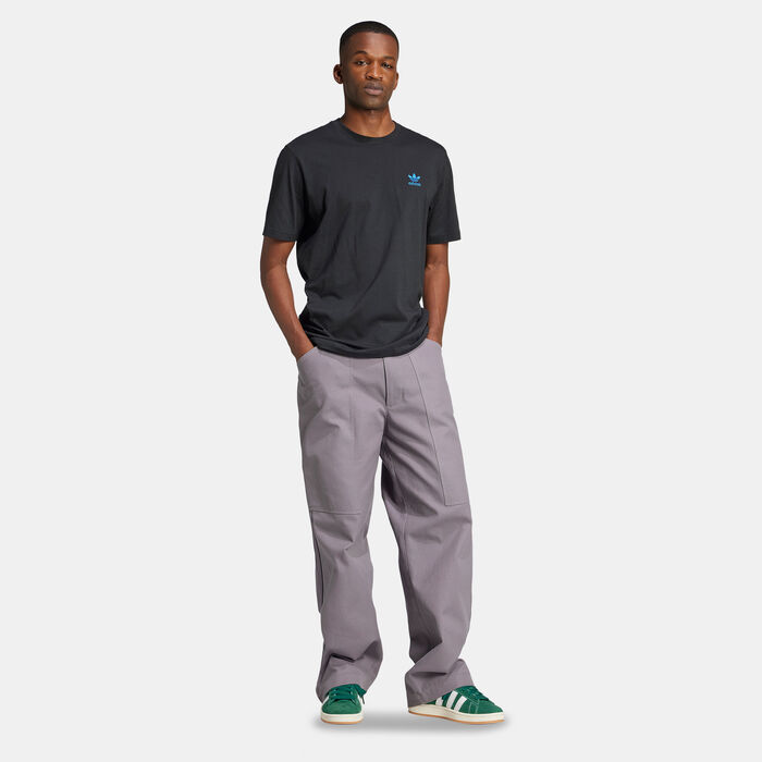 adidas Originals Men's Trefoil Essentials Joggers Black image number 2