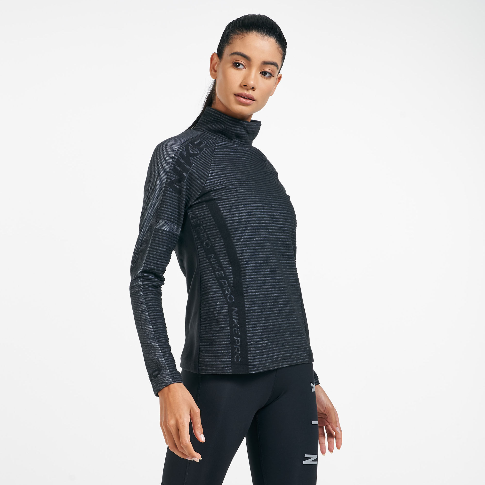 Nike pro hyperwarm women's long sleeve training top 2025