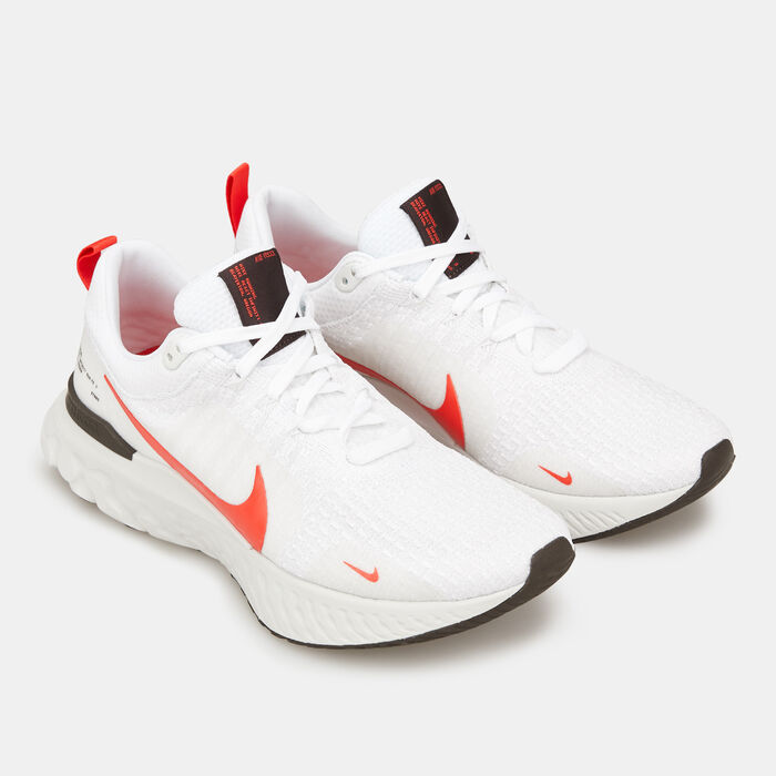 Nike Men's React Infinity 3 Road Running Shoe White image number 2
