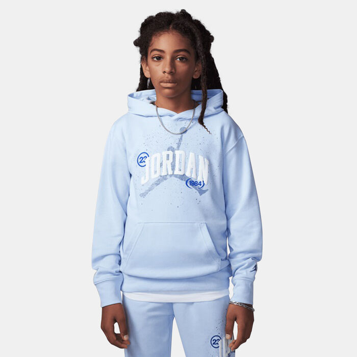 Jordan Kids' 1984 Jumpman Hoodie Blue image number 0
