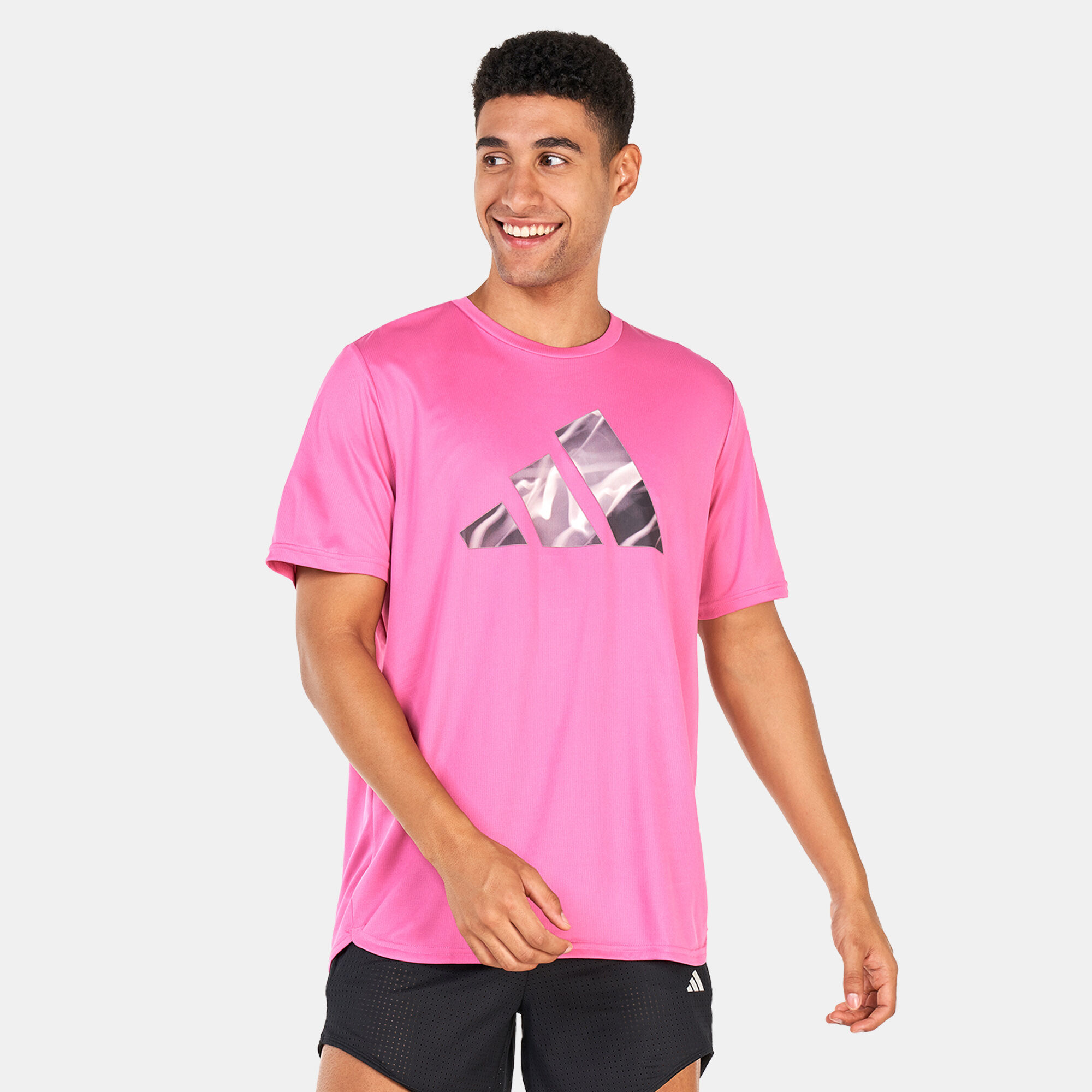 Men s Designed for Movement HIIT Training T Shirt Pink adidas in Kuwait SSS