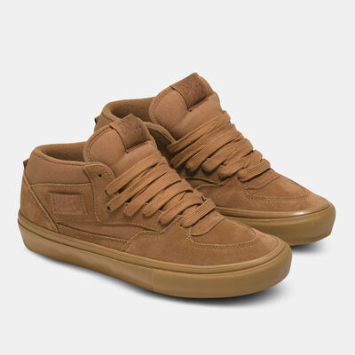Vans Men's Skate Half Cab Suede Shoes Brown