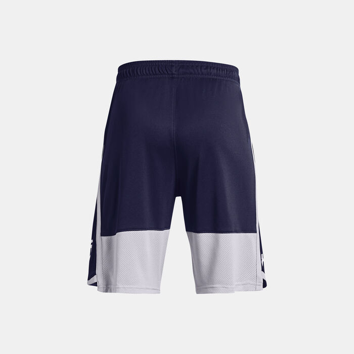 Under Armour Kids' UA Stunt 3.0 Shorts Blue image number 1