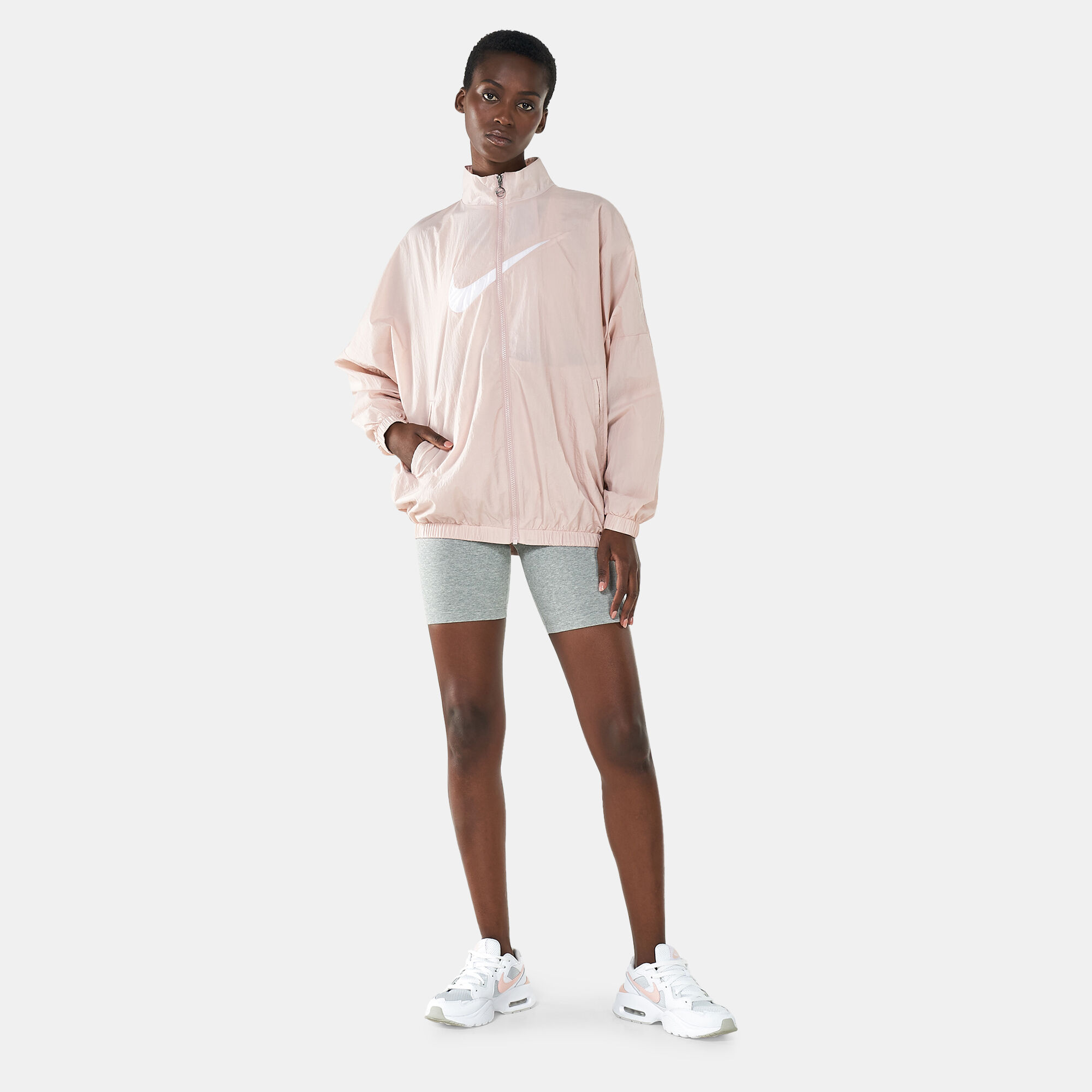 Nike women's woven jacket hot sale
