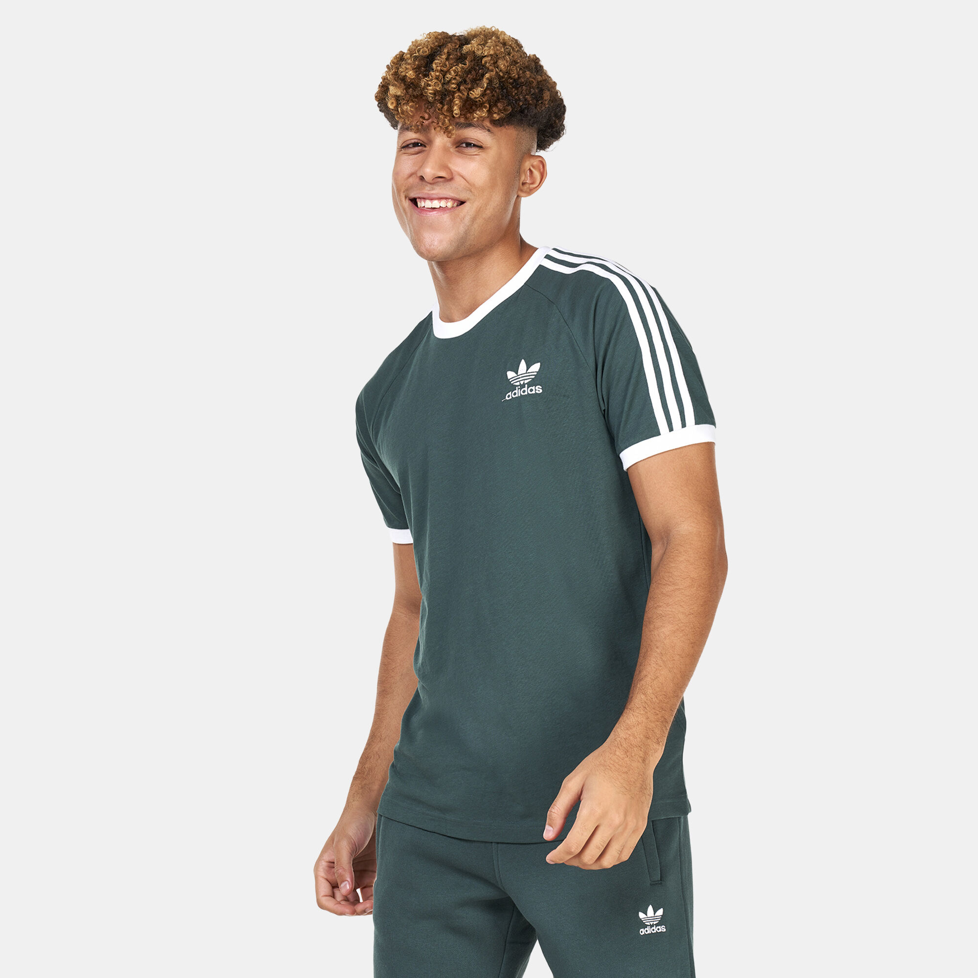 Men s Camo Logo Training T Shirt Green adidas Originals in Kuwait SSS