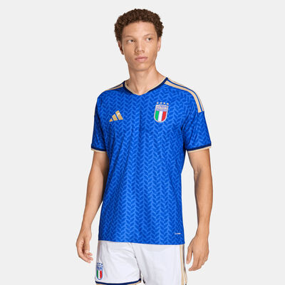 adidas Men's Italy 2026 Home Authentic Football Jersey Blue