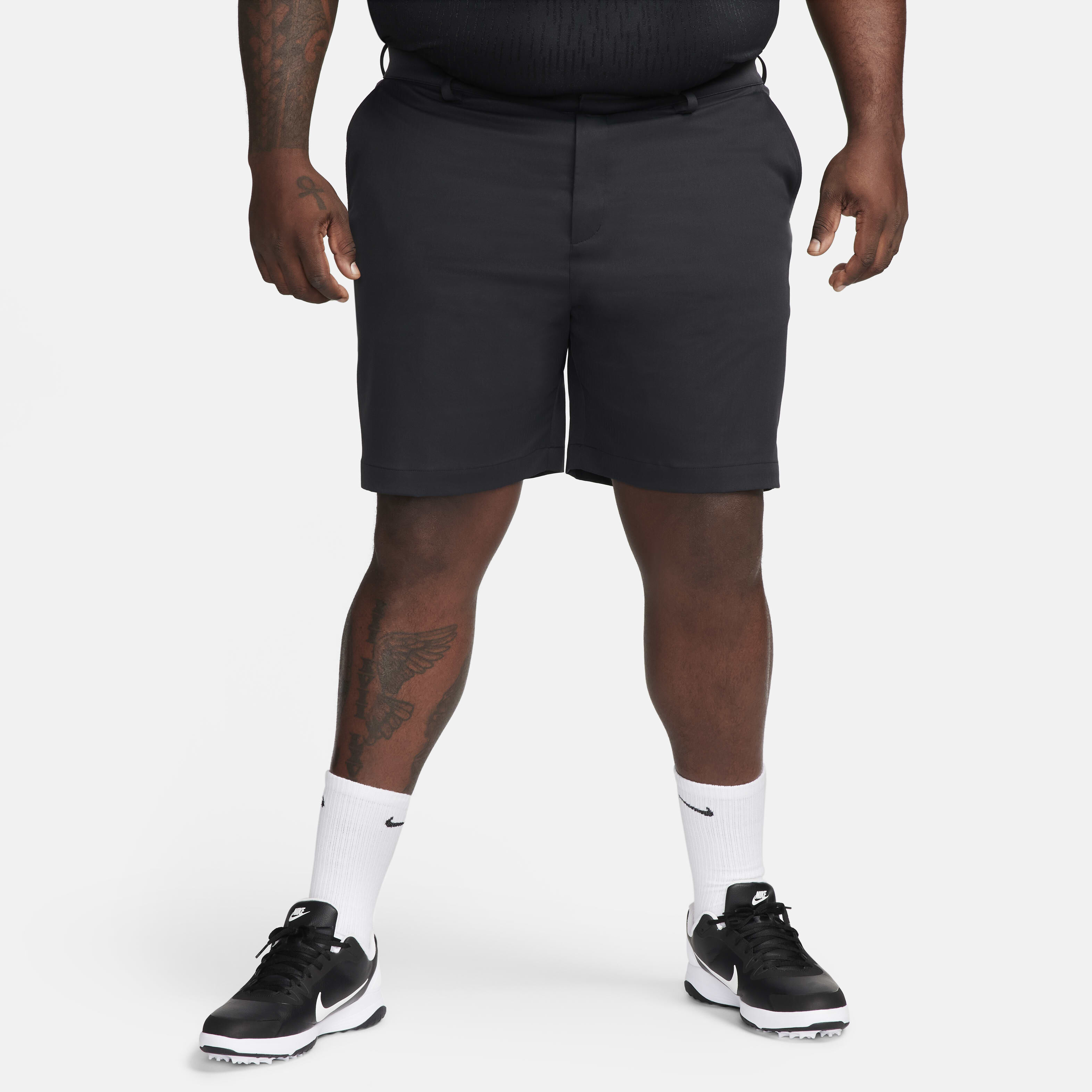 mens nike golf shorts black
